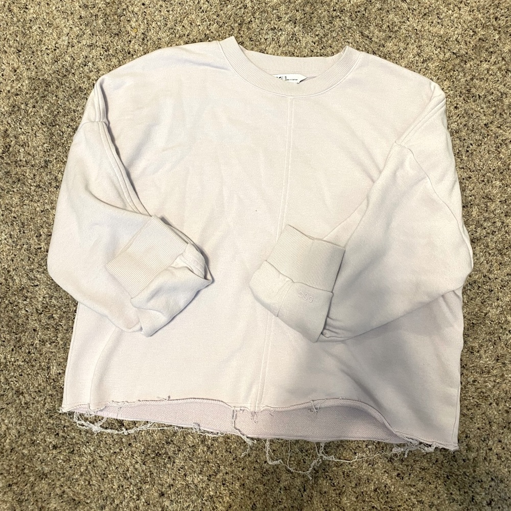 Womens Cropped Crew Neck